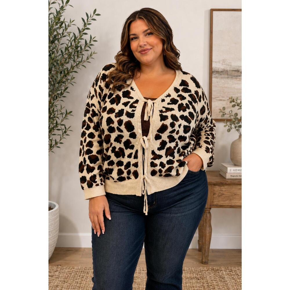 NEW HAPTICS prowling cardigan - plus in multicolor